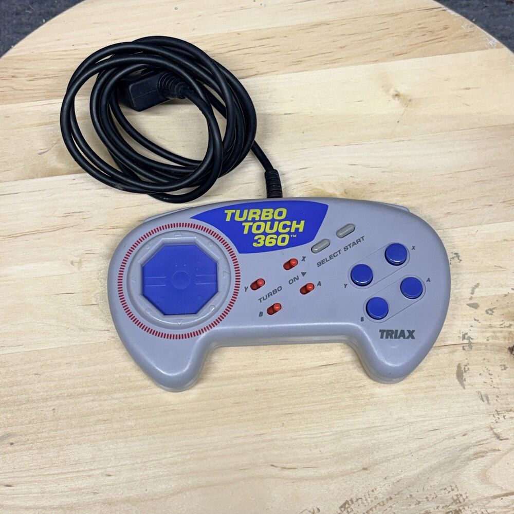 Super Nintendo SNES TURBO TOUCH 360 CONTROLLER *TESTED*